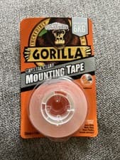 Image of Gorilla Crystal Clear Mounting Tape 25mm X 1.5m