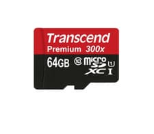 Image of Transcend 64GB MicroSDXC/SDHC Class 10 UHS-I 600X (Ultimate) Memory Card With Ad