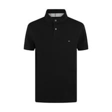 Image of Tommy Hilfiger Polo Shirt  The 1985 Polo Shirt Regular Fit Black