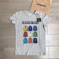 Image of NAPAPIJRI Boys T-Shirt 6 Years  BNWT 100% GENUINE