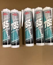 Image of Dowsil Dow Corning 785+ Bacteria Resistant Sanitary Silicone Sealant White 310ml
