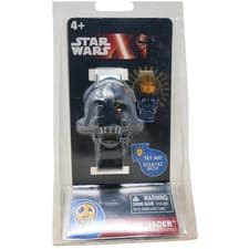 Image of Star Wars Darth Vader Kids Digital Wrist Watch Bulb Botz Light Up NEW 2020091