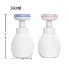 Image of 300ml Kids' Flower Foam Soap Dispenser Floral Bubbles for Hand/Face Wash & Bath