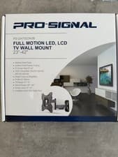 Image of PRO SIGNALFull Motion Double Arm TV Wall Mount - 23"to 42"Screen