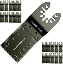 Image of Rennie Tools Oscillating Multi Tool Saw Blades Set For Dewalt Makita Bosch Fein