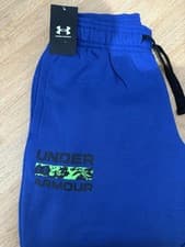 Image of Under Armour Men's Rival Fleece Joggers Medium Blue