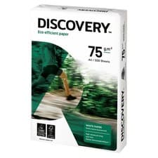 Image of Discovery A4 75gsm Copier Paper 500 Sheets (1 Ream)