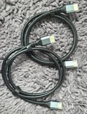 Image of 2 Pack HDMI Cable 8K 120Hz 2.1 Ultra High Speed HDTV Lead 3D ARC
