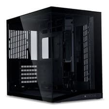 Image of Lian Li O11D Mini V2 Black, Dual Chamber Compact Mid Tower Chassis, Tempered Gla
