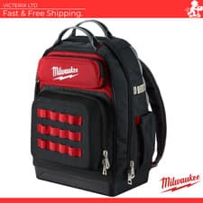 Image of Milwaukee Ultimate Jobsite Backpack Heavy Duty Tool Bag 4932464833