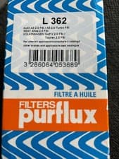 Image of Purflux L362 Oil Filter
