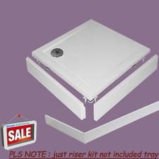 Image of Riser Kit For Rectangle Square Shower Enclosure Tray 100mm Height Plinth