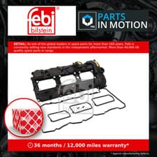 Image of Rocker Cover 196312 Febi 11127846359 Genuine Top Quality Guaranteed New