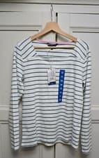Image of Ladies Crew Clothing Breton Stripe Top - BNWT - 3 sizes & 3 Colours