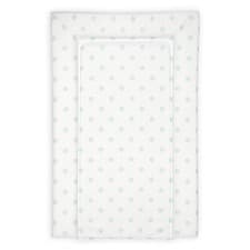 Image of Baby Changing Mat - Aqua Polka Padded Wipe Clean