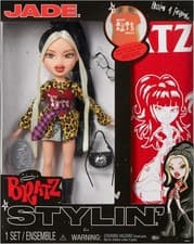 Image of BRATZ STYLIN JADE Doll + T-Shirt + Accessories BRAND NEW FREE TRACKED DELIVERY