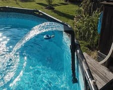 Image of Swimming Pool Waterfall Fountain In-ground/Above Ground Spray Water Feature