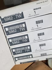 Image of GENUINE NEW CITROEN PEUGEOT 1.6 1.8 2.0 SET OF 4 SPARK PLUGS 596091 59627W