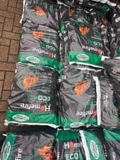 Image of Homefire Ecoal Smokeless Longlasting Fuel Coal 2x 10kg two bags