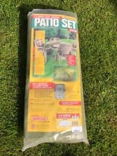 Image of BOSMERE 4-6 SEATER LARGE CIRCULAR PATIO SET COVER - LANCS