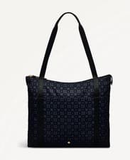 Image of Radley Columbia Road Monogram Black Responsible Large Shoulder/Tote Bag BNWT