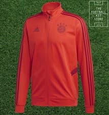 Image of adidas Bayern Munich Training Jacket Mens - Football Track Top - All Sizes