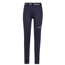 Image of BOYS NAVY SONDICO CORE COMPRESSION THERMAL  BASELAYER TIGHTS BOTTOMS WINTER