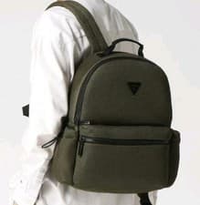 Image of GUESS Backpack with Adjustable Straps In green 