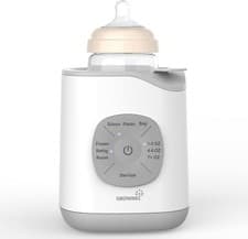 Image of Baby Bottle Warmer, Fast Milk & Baby Food Heater  BPA Free - GROWNSY - White