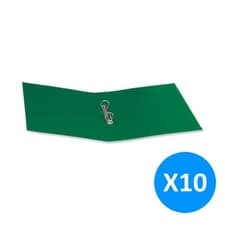 Image of WB Green A4 2-Ring Ring Binder (Pack of 10) [WX02008]
