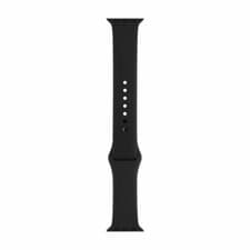 Image of Genuine Original Apple Watch Strap 38mm / 40mm / 41mm Black Sport Band MJ4F2ZM/A