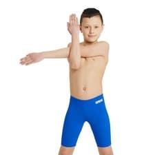 Image of Arena Boys Team Solid Swim Jammer - Royal/White