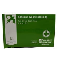 Image of Click Medical CLICK MEDICAL ADHESIVE WOUND DRESSING 8.6 x 6cm Box of 23
