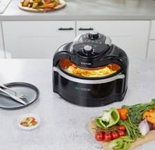 Image of Salter AeroCook Pro Air Fryer  With Hot Air Flow & Temperature Control 1000W 5L