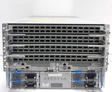 Image of Cisco Nexus N9K-C9504 2x SUP 128x 40Gbit QSFP+ Network Switch Configuration