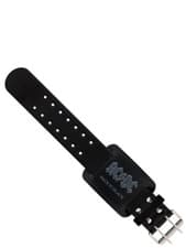 Image of AC/DC Back In Black leather wriststrap PRICED FOR CLEARANCE!