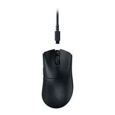 Image of Razer DeathAdder V3 HyperSpeed Gaming Mouse Wireless, Black, 26000dpi, 8 Buttons