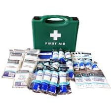 Image of Qualicare HSE Compliant Green First Aid Kit OR Refill, 1-10, 11-20 or 21-50