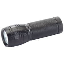 Image of 1x Draper Aluminium Torch Requires 3 x AAA Batteries - 81110