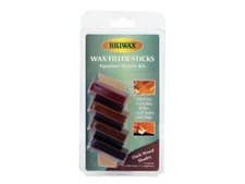 Image of Briwax BWSWSDK Wax Filler Sticks Dark Wood Shades (Pack 4)