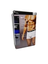 Image of Nike Everyday Cotton Stretch Dri-Fit Men's 3 Trunk Shorty Boxer Shorts XL