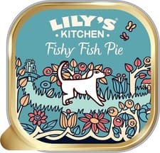 Image of Lily's Kitchen Fishy Fish Pie - Complete Natural Adult Dog Food Wet (10 x 150g 
