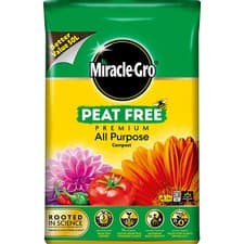 Image of Miracle-Gro Premium Peat Free All Purpose Compost 10 Litre