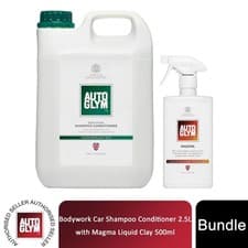 Image of Autoglym Car Shampoo 2.5L with Magma Liquid Clay 500ml for Perfect Exterior