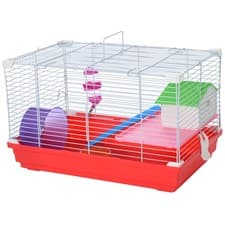 Image of PawHut Hamster Cage w/Accessories, Refurbished