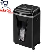 Image of Fellowes Powershred 450M Micro Cut Shredder 9 Sheet Portable Office Home Paper