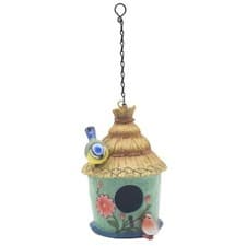 Image of Robin and Bluetit Nest Bird House