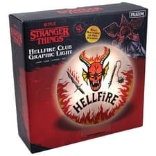 Image of Stranger Things Hellfire Club Logo Light Lamp NEW