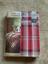 Image of Catherine Lansfield 66x72" Pencil Pleat Fully Lined Curtains New