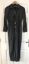 Image of Mint Velvet Stunning Khaki Jumpsuit Size 6. NEW